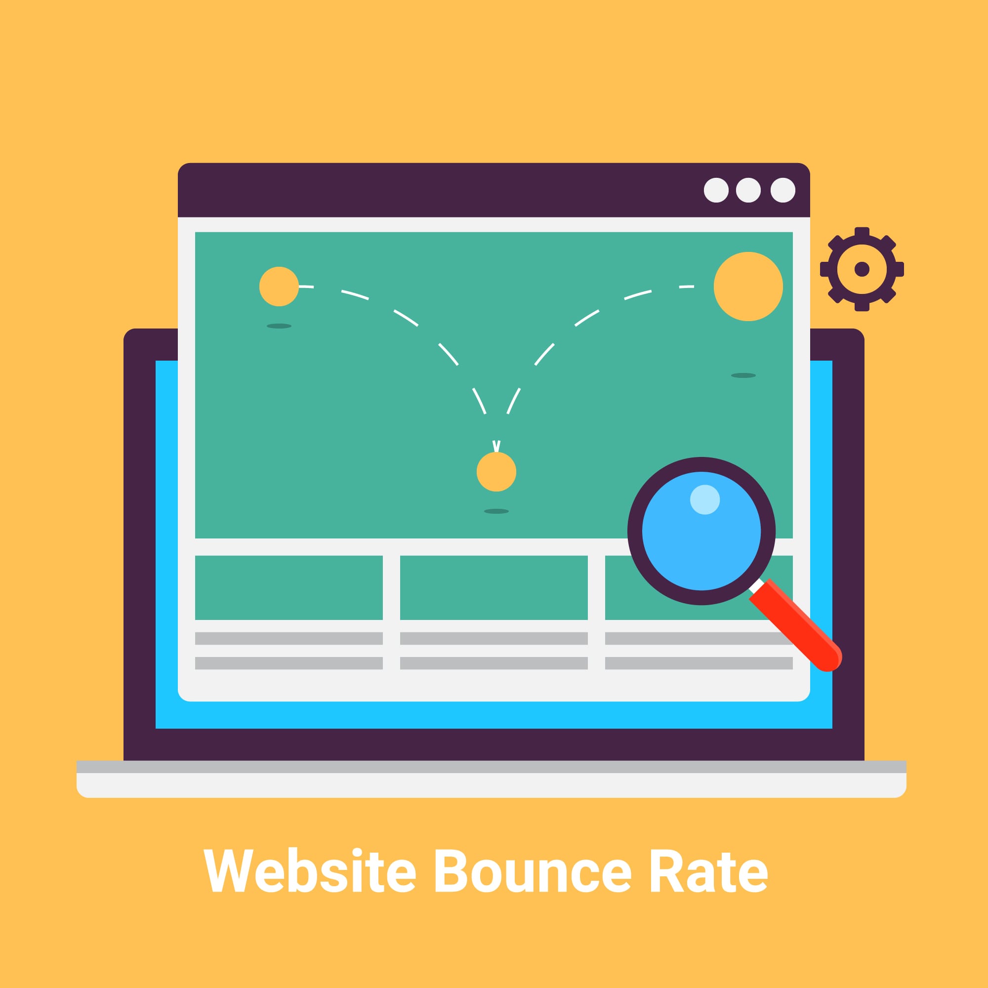 website bounce rate