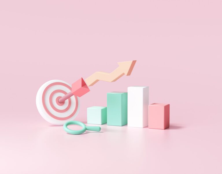 Arrow,Hit,The,Center,Of,Target,And,Stock,Chart.,Business | best marketing strategies for small businesses | | Site Hub