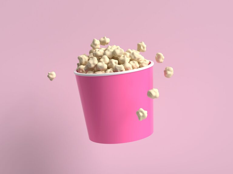 Abstract,Cartoon,Style,Popcorn,Bucket,3d,Rendering | Post-Pandemic Digital Marketing | | Site Hub