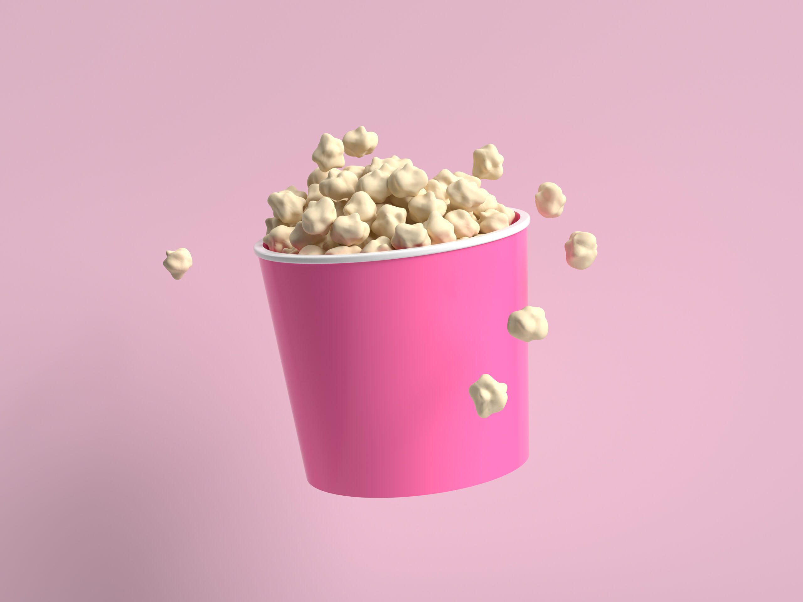 Abstract,Cartoon,Style,Popcorn,Bucket,3d,Rendering | Post-Pandemic Digital Marketing | | Site Hub