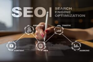 Seo.,Search,Engine,Optimization.,Digital,Online,Marketing,Andinetrmet,Technology,Concept. | SEO for Cybersecurity Compan