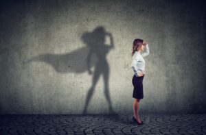 Side,View,Of,A,Business,Woman,Imagining,To,Be,A | Fractional CMO Services for Cybsecurity Agencies | | Site Hub