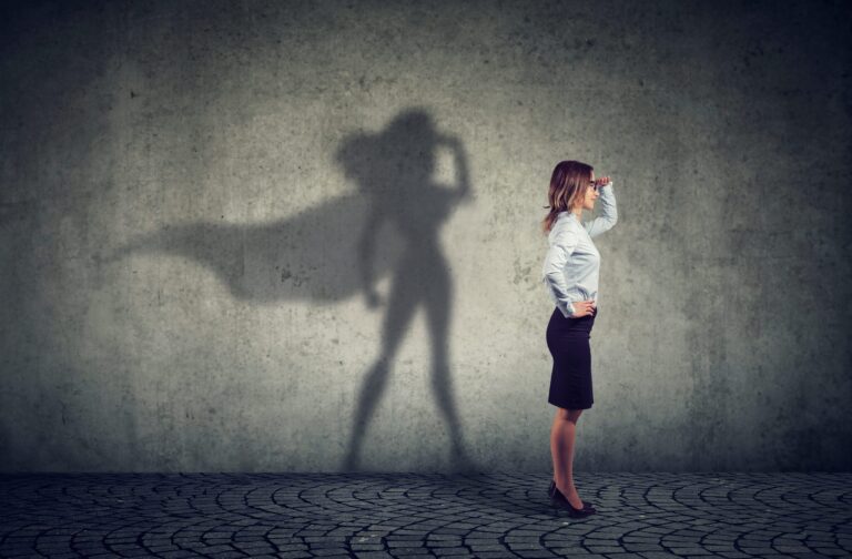 Side,View,Of,A,Business,Woman,Imagining,To,Be,A | Fractional CMO Services for Cybsecurity Agencies | | Site Hub