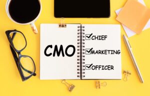 Cmo,-,Chief,Marketing,Officer,Acronym,,With,Text,On,Notepad | Fractional CMO for cybersecurity | | Site Hub
