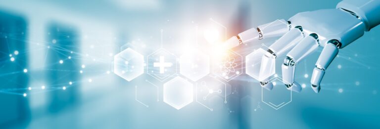 Futuristic,Ai,Robot,Hand,Assistant,Technology,,Artificial,Intelligence,Help,With | AI in Cybersecurity Marketing | | Sit